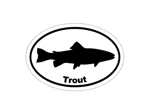 WickedGoodz Trout Vinyl Decal - Fishing Bumper Sticker - for Laptops Tumblers Windows Cars Trucks Walls WickedGoodz Trout Vinyl Decal - Fishing Bumper Sticker - for Laptops Tumblers Windows Cars Trucks Walls