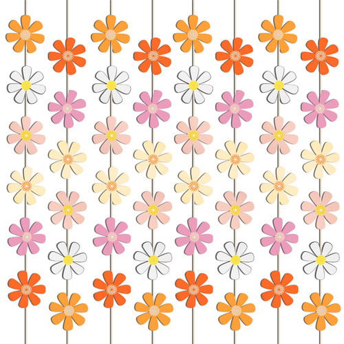 Daisy Groovy Boho Party Hanging Banners Daisy Garland Retro Hippie Birthday Party Decorations Colorful Daisy Paper Cutouts for One Two Groovy Birthday Baby Shower Party Classroom Home Favor Decor Daisy Groovy Boho Party Hanging Banners Daisy Garland Retro Hippie Birthday Party Decorations Colorful Daisy Paper Cutouts for One Two Groovy Birthday Baby Shower Party Classroom Home Favor Decor