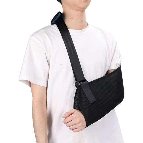 Arm Sling, Adjustable Shoulder Immobilizer Stabilizer Brace Support Strap for Broken Fractured Arm Elbow Wrist, Shoulder Rotator Cuff Support Brace, Left and Right Arm Arm Sling, Adjustable Shoulder Immobilizer Stabilizer Brace Support Strap for Broken Fractured Arm Elbow Wrist, Shoulder Rotator Cuff Support Brace, Left and Right Arm