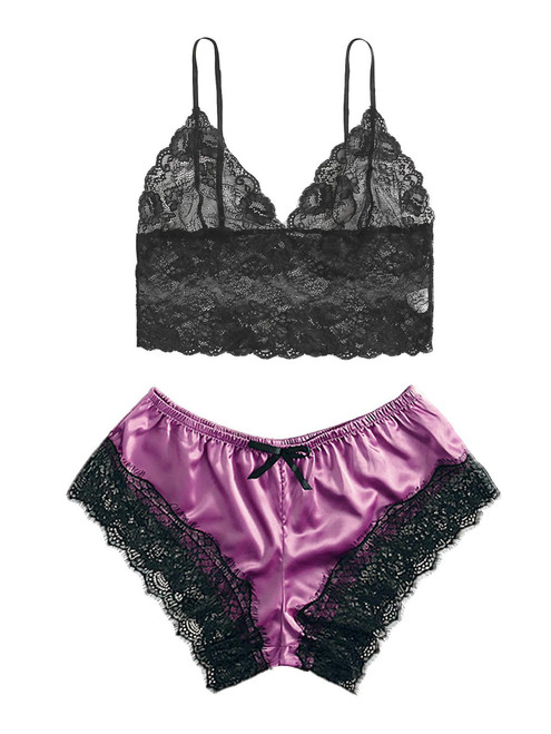 YGNYQJ Women Lingerie Lace Babydoll Strap Chemise Halter Teddy V Neck Sleepwear(XL, Purple) YGNYQJ Women Lingerie Lace Babydoll Strap Chemise Halter Teddy V Neck Sleepwear(XL, Purple)