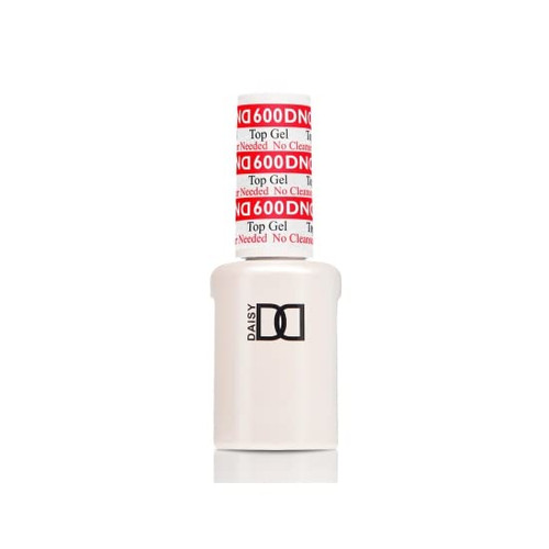 LIKO DND, Nail Polish, Nail Gel, Top No Cleanse 600#DND-600, Looks Classy On Your Nails, Suitable for All Seasons, No Wipe Nail Gel Polish, Pack of 1, DND 600