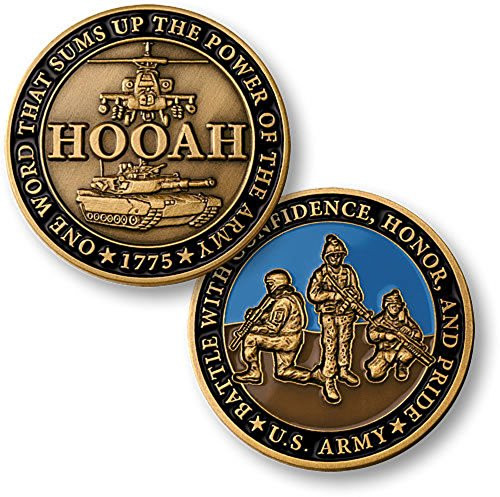 U.S. Army HOOAH Challenge Coin U.S. Army HOOAH Challenge Coin