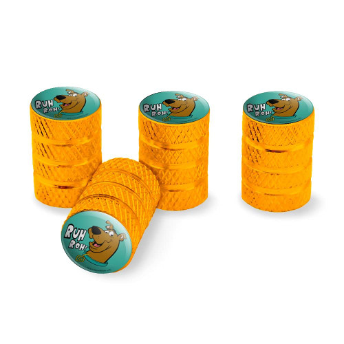 Graphics and More Scooby-Doo Ruh Roh Tire Rim Wheel Aluminum Valve Stem Caps