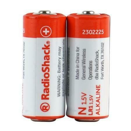 SimplyASP Tech RadioShack N Alkaline Batteries (2-Pack)