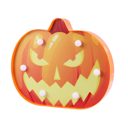 NOLITOY Pumpkin Night Light Halloween Decorations Lantern Decorative Ghost Decor Pumpkin Decor Plastic Pumpkin lamp Pumpkin Light Decor Halloween Ornament Portable Battery case