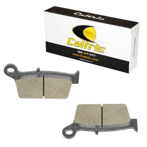 Caltric Rear Brake Pads Compatible with Kawasaki Kx250 Kx 250 1995 1996 1997 1998 1999 2000-2007