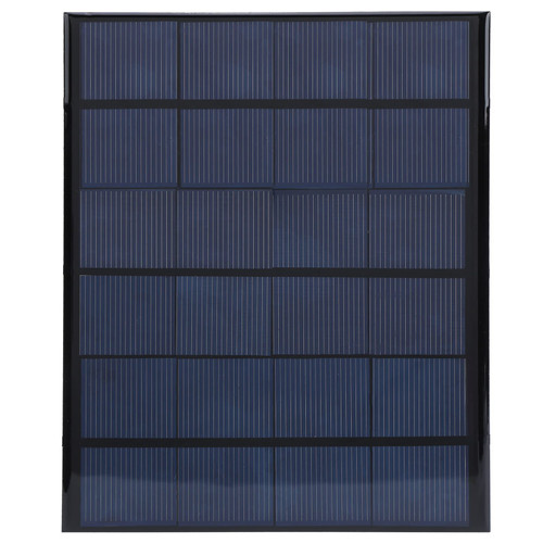 Solar Panel,Epoxy Module Board Mini Small Battery Cell Board Module, 580A DC 6V 3.5W Solar Cell Panel Module DIY for Light Toys Charger,Mobile Phone Chargers (135 x 165mm), Solar Panel,Epoxy Mod