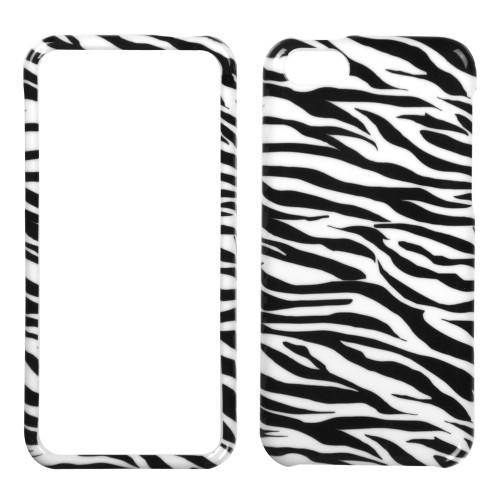 MyBat Zebra Skin Phone Protector Cover for Apple iPhone 5C - Retail Packaging - All