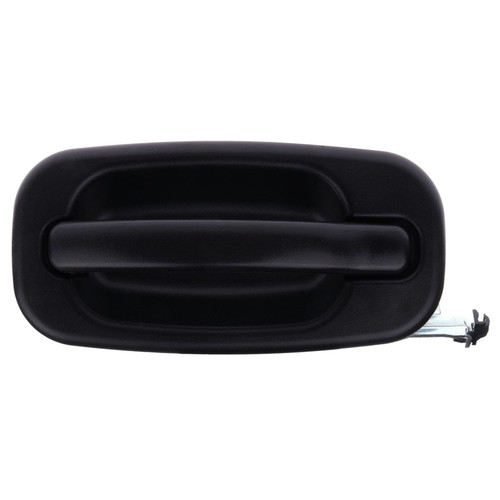 LUJUNTEC Exterior Door Handle Rear Passenger Right Side,Replacement for 2000-2006 for Chevrolet for Silverado 1500, Black Handle Replace 15721572