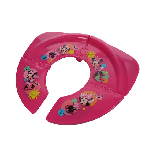 Disney Minnie Mouse "Smile" Folding Potty Seat - Travel Potty Training Seat Disney Minnie Mouse "Smile" Folding Potty Seat - Travel Potty Training Seat