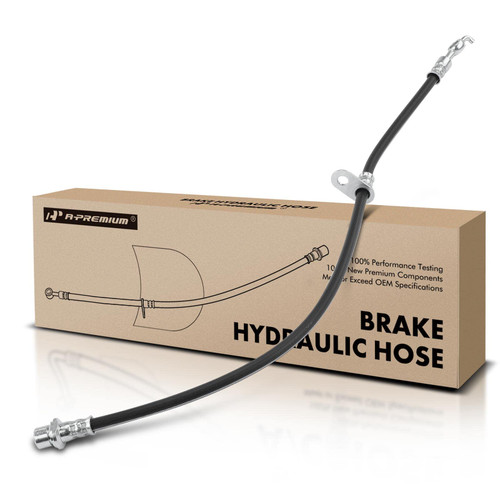 A-Premium Rear Driver Brake Hydraulic Hose Compatible with Toyota and Lexus Models - Camry 2007-2011, Avalon 2006-2012, Solara 2006-2008, ES350 2007-2012 - Replace# 9094702F61