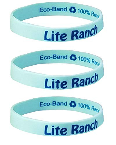 Squeeze Bottle Labels: Clearly Identify each Condiment Container: Squeeze Bottle or FIFO: Lite Ranch Salad Dressing Labels - 3 Pack: Eco Friendly: Made from 100% Recycled Silicone