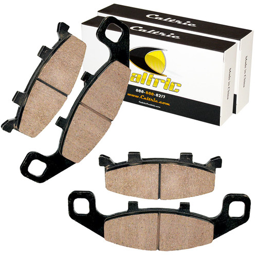 Caltric Front Brake Pads Compatible with Kawasaki ZX1000 Ninja ZX10 ZX-10 1988 1989 1990