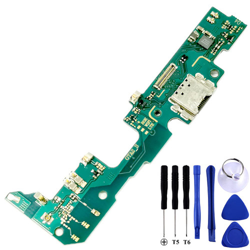 Tab A 8.0 T380 USB Charging Port Flex Cable Replacement T385 Type-C Charger Dock Board Flex Connector for Samsung Galaxy Tab A 8.0 (2017) SM-T380 SM-T385 Port Flex Cable Repair Part