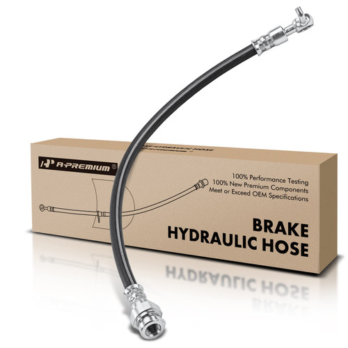 A-Premium Front Driver Brake Hydraulic Hose Compatible with Mazda Models - Miata 1990-1997, 1999-2005 1.6L 1.8L - Replace# NA7543820A