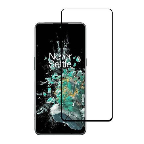 UPONEW for Oneplus 10 T Tempered Glass Screen Protector - [2 Pack] Anti-Scratch 9H Hardness Tempered Glass Screen Protector for Oneplus 10T 5G Black