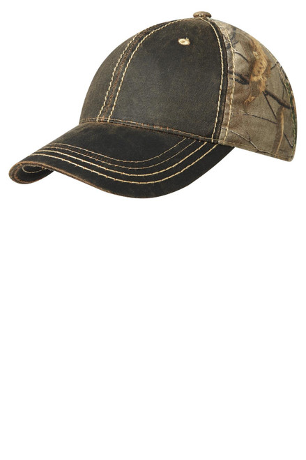Port Authority Pigment Print Camouflage Cap OSFA Realtree Xtra
