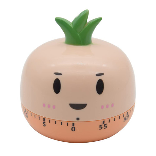 Hoshen Kitchen Food Cooking Mechanical Timer, Time Reminder, Manual Timer, Fruit and Vegetable Shape?Pineapple