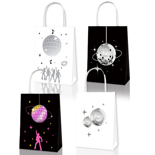 12Pieces Disco Party Treat Bags Disco Party Gift Bags with Handles Black White Disco Ball Paper Bags Disco Party Favors Bags Disco Party Bags for Disco Party Decorations Bachelorette Party Supplies 12Pieces Disco Party Treat Bags Disco Party Gift Bags with Handles Black White Disco Ball Paper Bags Disco Party Favors Bags Disco Party Bags for Disco Party Decorations Bachelorette Party Supplies