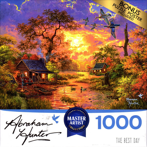 Abraham Hunter 1000 Piece Jigsaw Puzzle - The Best Day