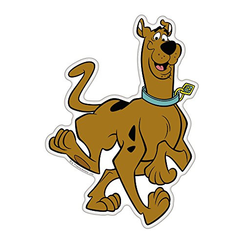 Fan Emblems Scooby Doo Character Car Decal Domed/Multicolor/Clear, Automotive Emblem Sticker Easily Applies to Cars, Trucks, Motorcycles, Laptops, Windows, Almost Anything