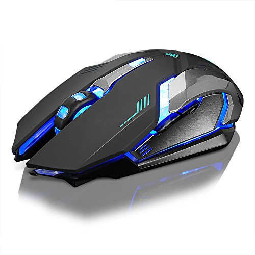 Wireless mouse rechargeable laptop desktop computer silent mute game office