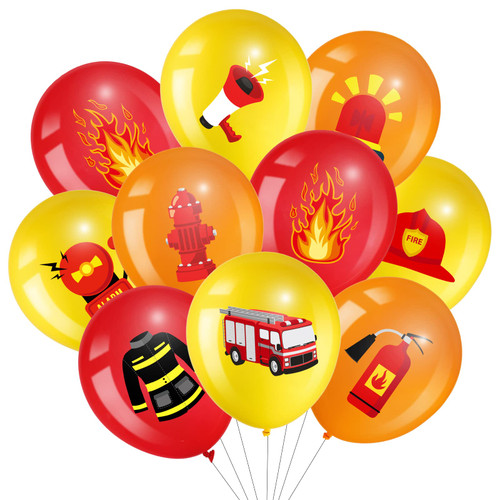 45 Latex Fire Truck Balloons Fire Truck Birthday Party Balloons Decoration Fire Party Balloons for Kids Red, Orange and Yellow Fire Truck Balloons for Rescue Theme Party, Firefighter Party Supplies 45 Latex Fire Truck Balloons Fire Truck Birthday Party Balloons Decoration Fire Party Balloons for Kids Red, Orange and Yellow Fire Truck Balloons for Rescue Theme Party, Firefighter Party Supplies