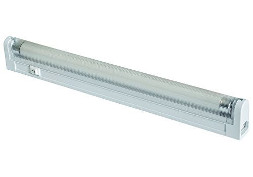 Bazz Fluorescent Under Cabinet Light, Dimmable, Linkable, Easy Installation, Bulb Included, 12.5-in, White