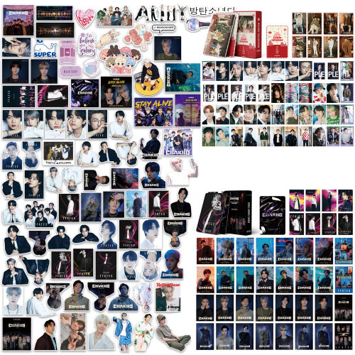 Kpop Bangtan Boys Stickers Photocards Set Pack 100Pcs Vinyl Waterproof Sticker 108Pcs Album Photo Lomo Cards Poster for BTS Army Gifts Kpop Bangtan Boys Stickers Photocards Set Pack 100Pcs Vinyl Waterproof Sticker 108Pcs Album Photo Lomo Cards Poster for BTS Army Gifts