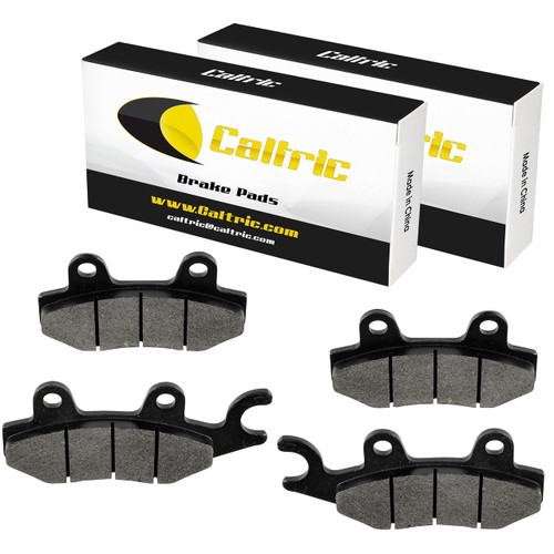 Caltric Front Left and Right Brake Pads compatible with Kawasaki TERYX 750 FI LE KRF750 2008-2013