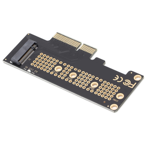 ASHATA 753 PCIE X1/x4 to M.2 NGFF SSD Nvme Hard Disk Converter, PCI Express Adapter Card for 2230/2242/2260/2280 SSD (PCIEx4)