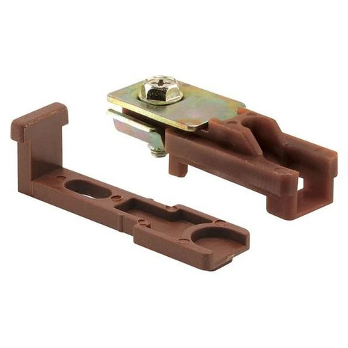 Closet Door Top Pivot Bracket, 3-3/4" L