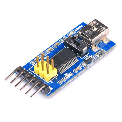 1PCS Basic Breakout Board FT232RL FTDI USB to TTL Serial IC Adapter Converter Module Mini Port 3.3V 5V FT232 Switch