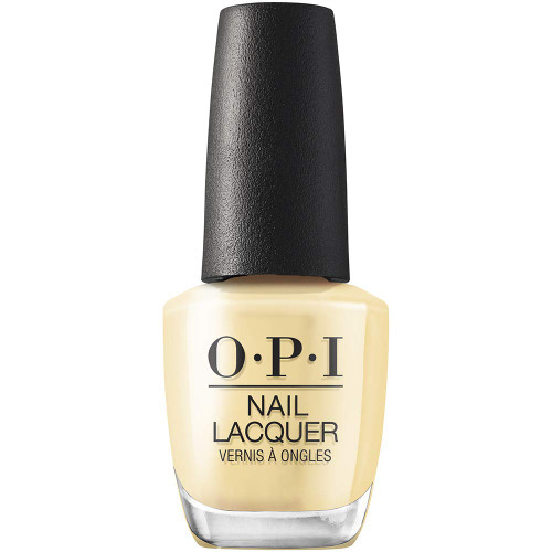 OPI Nail Lacquer, Bee-hind the Scenes, Yellow Nail Polish, Hollywood Collection, 0.5 fl oz