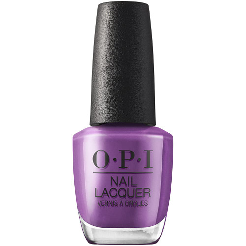 OPI Nail Lacquer, Violet Visionary, Purple Nail Polish, Downtown LA Collection, 0.5 fl oz.