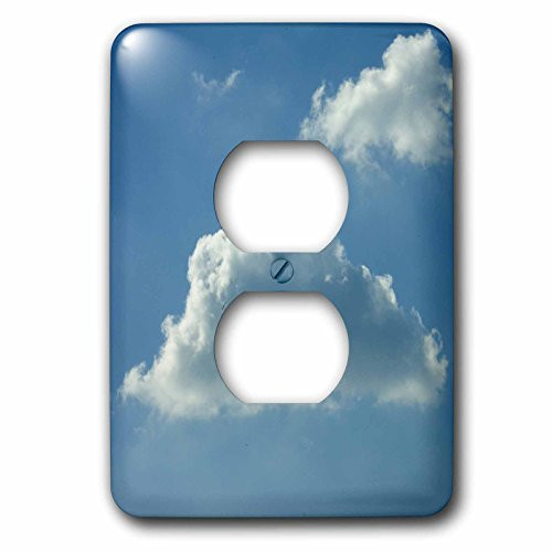 3dRose LSP_78826_6 Clouds on Blue Sky Plug Outlet Cover 3dRose LSP_78826_6 Clouds on Blue Sky Plug Outlet Cover