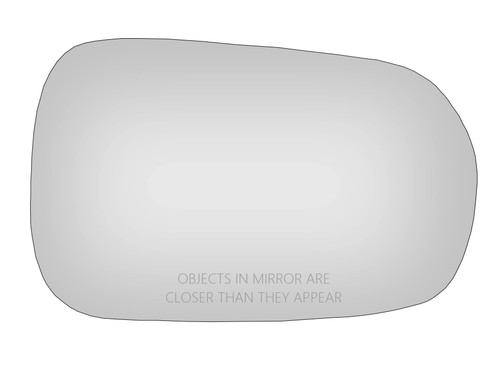 Tootai Passenger Side Replacement Mirror Glass Compatible with Honda Accord mirror glass 1998|1999|2000|2001|2002 Sedan, Non-Heated, without Backing Plate