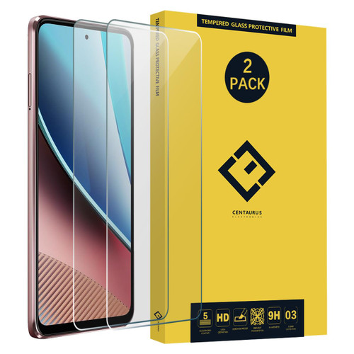 XINXUSONG 2Pcs Moto G Stylus 5G 2023 Screen Protector, Anti-Scratch 9H HD Clear No-Bubble Tempered Glass Screen Protector Protective Film For Moto G Stylus 5G 2023