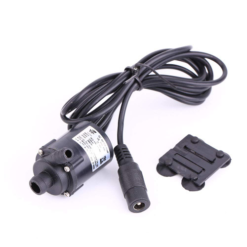 Water Pump,Low Pressure Pump DC 12V Micro Brushless Submersible Motor Water Pump Solar Cooling 200L/H