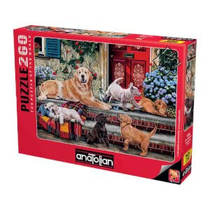 Anatolian Puzzle - Dog Family, 260 Piece Jigsaw Puzzle, 3340