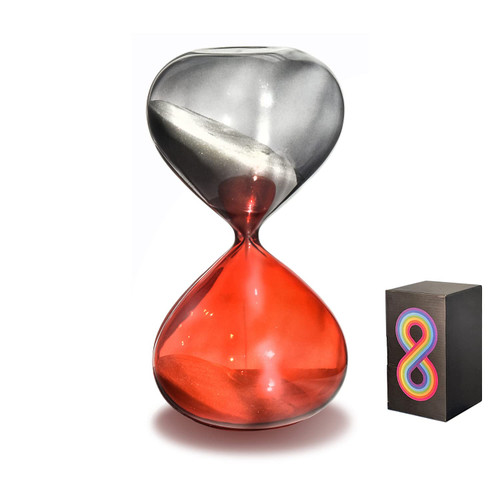 Hourglass Sand Timer Hour Glass with Sand 60 Minute Sand Timers Hour Glasses 60 Minutes Hourglass Timer Decor Hour Glasses Decorative Sand Watch for Yoga Clock Sand Clock Kitchen Timer Gift Box