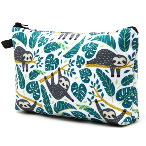 SELLYFELLY Women Cosmetic Bag Travel Makeup Pouch Waterproof Makeup Bag for Purse Portable Toiletry Bag Accessories Organizer