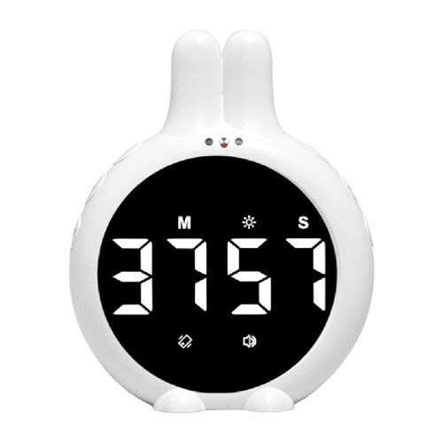 Slim-Digital Screen Kitchen Timer Rabbit Cooking Count Up Countdown Alarm Magnetic Clock Learning Timer Electronic Timer Countdown Timer Digital Kitchen Gym Christmas Countdown-blocks Timer Calendar