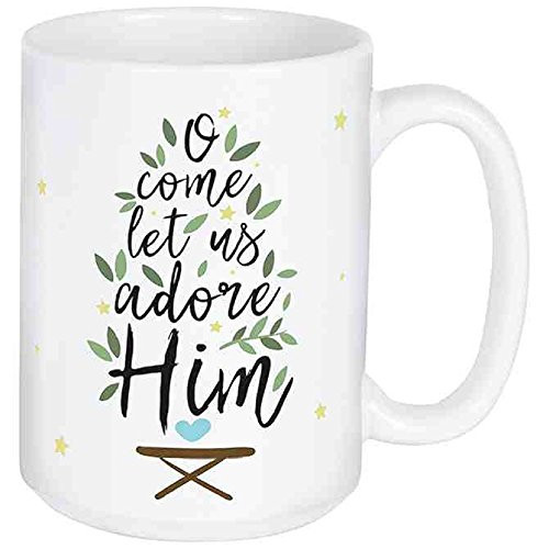 Carson Ceramic Adore Him Christmas Boxed Mug