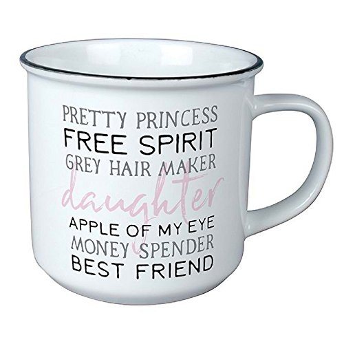 Carson Porcelain Daughter Vintage Mug Drinkware