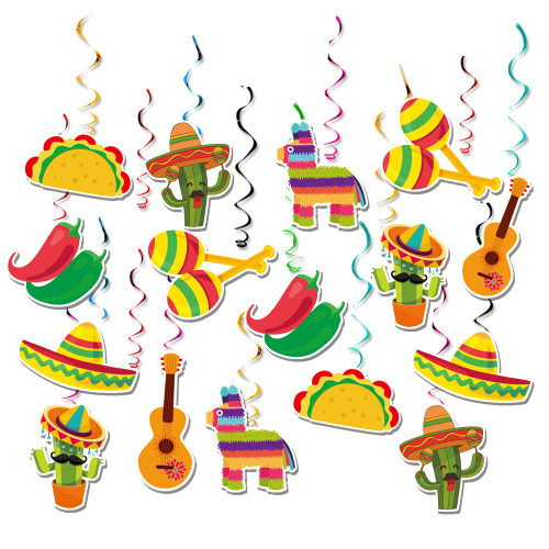 32Pcs Mexican Fiesta Hanging Swirl Decorations, Taco Twosday Birthday, Mexican Fiesta Cinco De Mayo Party Supplies, Taco Party Mexican Fiesta Ceiling Hanging Swirl Decorations Boys Girls Shower 32Pcs Mexican Fiesta Hanging Swirl Decorations, Taco Twosday Birthday, Mexican Fiesta Cinco De Mayo Party Supplies, Taco Party Mexican Fiesta Ceiling Hanging Swirl Decorations Boys Girls Shower