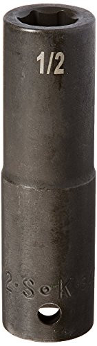 SK Hand Tool 34216 1/2-Inch Drive Deep Impact Socket, 1/2-Inch