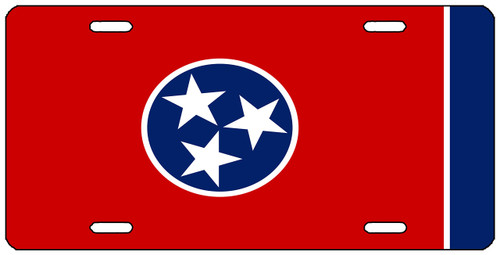 Tennessee State Flag License Plate Novelty Auto Car Tag Vanity Gift TN