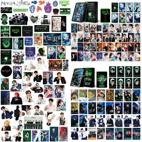 Kpop Stray Kids Stickers Photocards StrayKids SKZ Merch 97Pcs Vinyl Waterproof Sticker 108Pcs Album Photo Lomo Cards Poster Kpop Stray Kids Stickers Photocards StrayKids SKZ Merch 97Pcs Vinyl Waterproof Sticker 108Pcs Album Photo Lomo Cards Poster