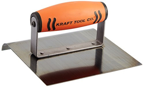 Kraft Tool CF578PF 3/4-Inch Radius Blue Steel Hand Edger with ProForm Handle, 6 x 6-Inch